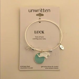 Unwritten elephant “luck” bracelet
